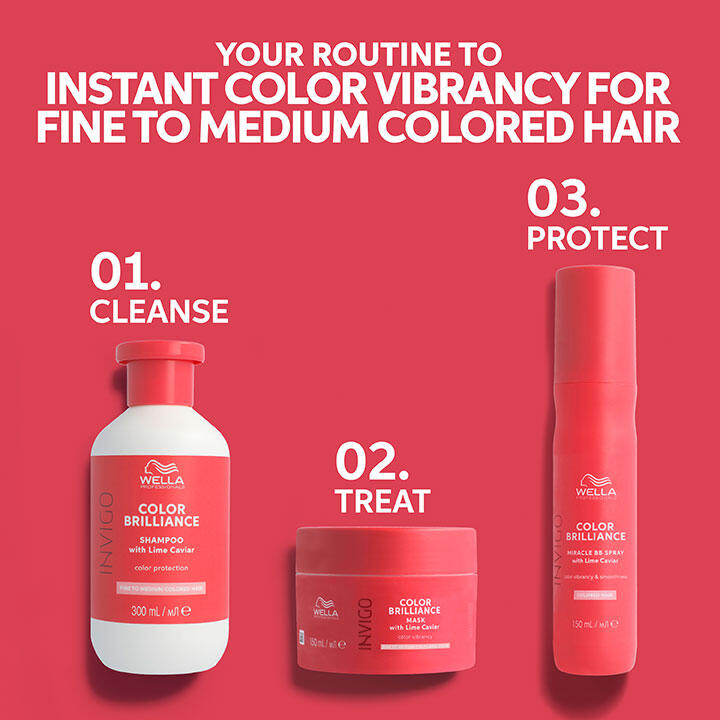 Wella Professionals INVIGO Color Brilliance Mascarilla – Protección del Color para Cabello Teñido – producto profesional de peluquería