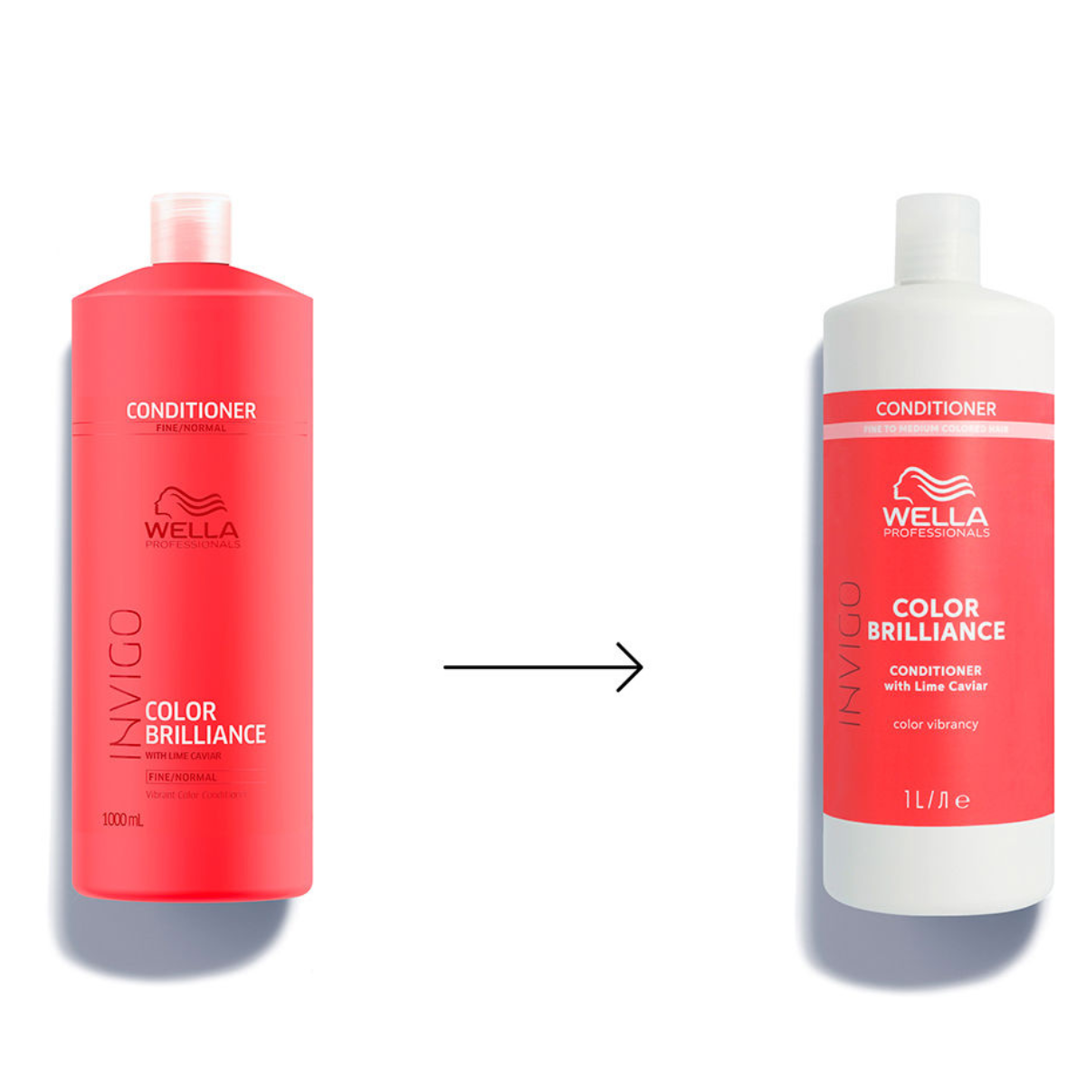 Acondicionador Wella Invigo Color Brilliance 1L (Formato Salón) – producto profesional de peluquería
