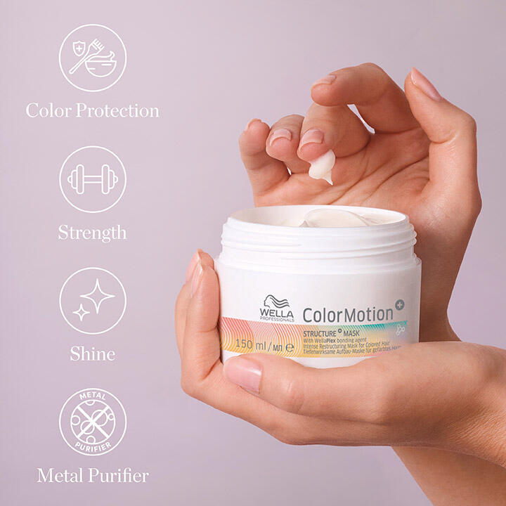 Wella Professionals ColorMotion+ Mascarilla – Fortalecimiento y Protección del Color – producto profesional de peluquería