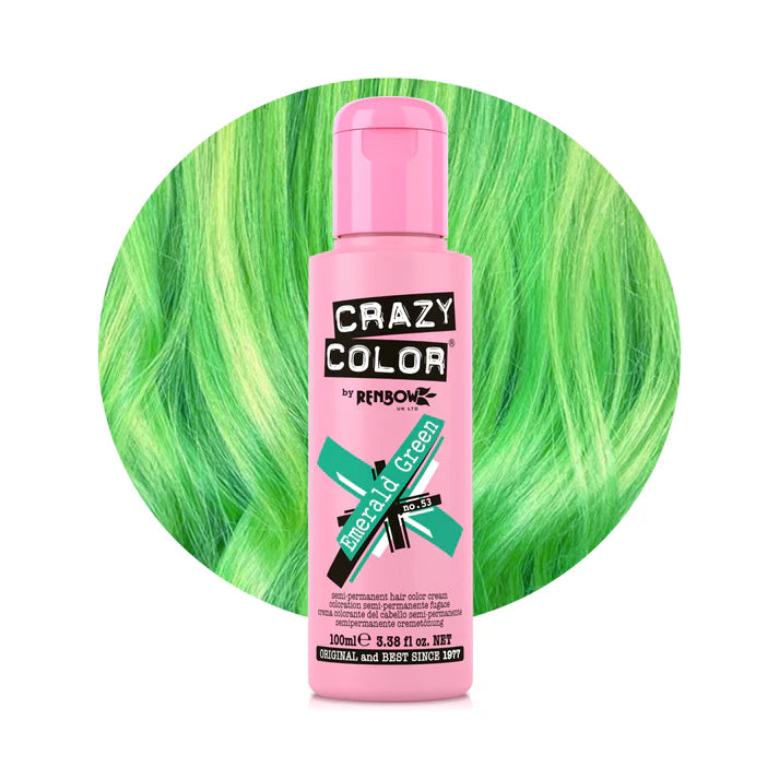 Crazy Color Tinte Semi-Permanente 100ml | Color Fantasía Profesional para Cabello Decolorado
