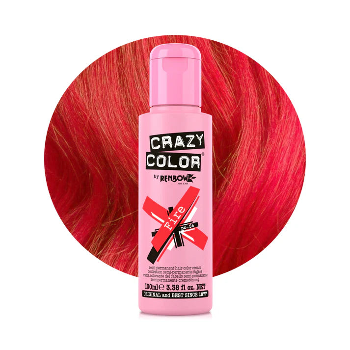 Crazy Color Tinte Semi-Permanente 100ml | Color Fantasía Profesional para Cabello Decolorado
