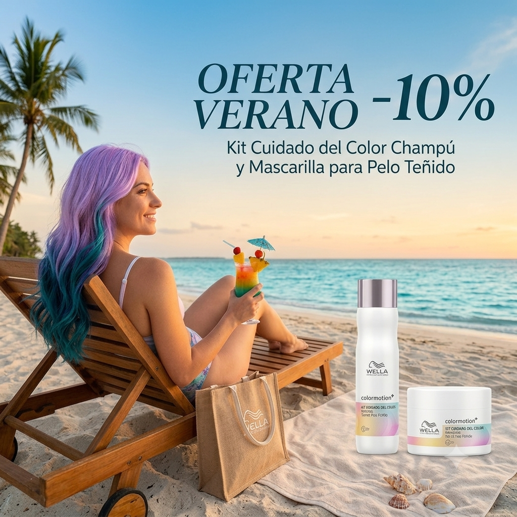 Kit Cuidado del Color · Champú y Mascarilla para Pelo Teñido | Oferta Verano −10%