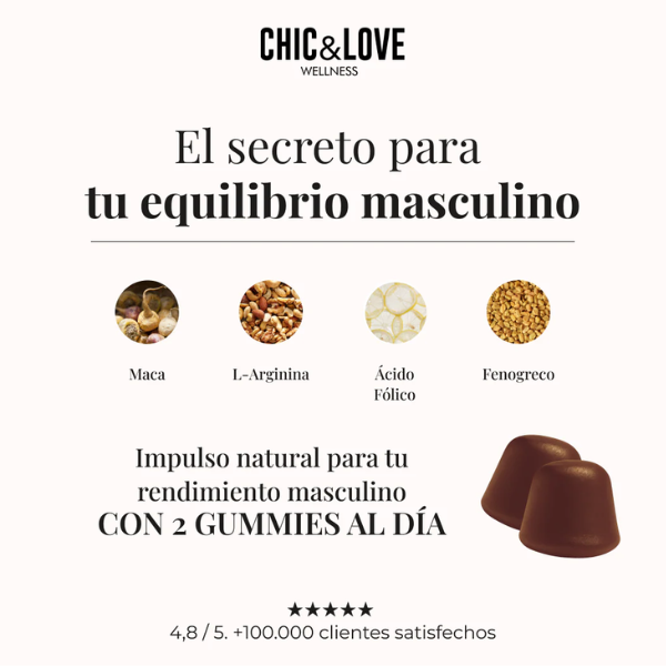 Ingredientes naturales del suplemento Sexual Booster