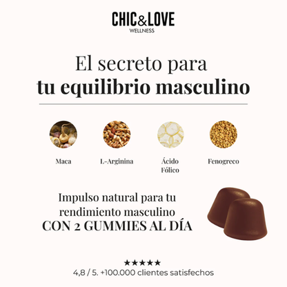 Ingredientes naturales del suplemento Sexual Booster
