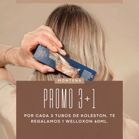 Pack Ahorro Wella Koleston Perfect: 3 Tintes + Welloxon 60ml Gratis