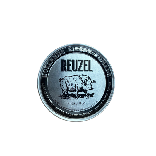 Reuzel Concrete Hold Matte Pomade | Fijación Fuerte y Acabado Mate Natural
