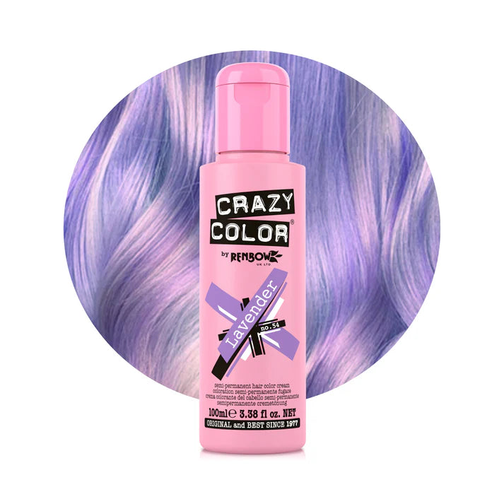 Crazy Color Tinte Semi-Permanente 100ml | Color Fantasía Profesional para Cabello Decolorado