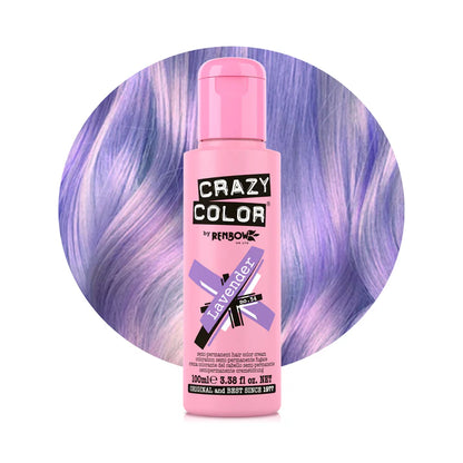 Crazy Color Tinte Semi-Permanente 100ml | Color Fantasía Profesional para Cabello Decolorado