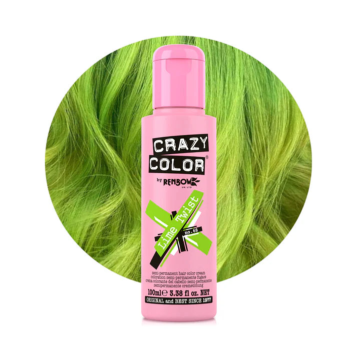 Crazy Color Tinte Semi-Permanente 100ml | Color Fantasía Profesional para Cabello Decolorado