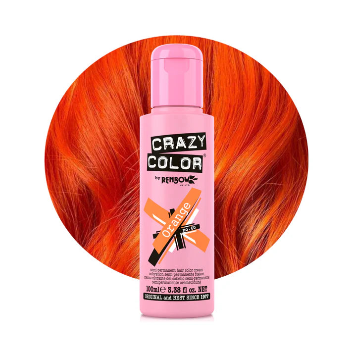 Crazy Color Tinte Semi-Permanente 100ml | Color Fantasía Profesional para Cabello Decolorado