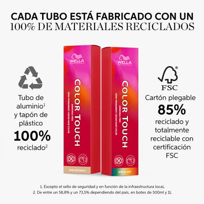 Tinte semipermanente Color Touch de Wella