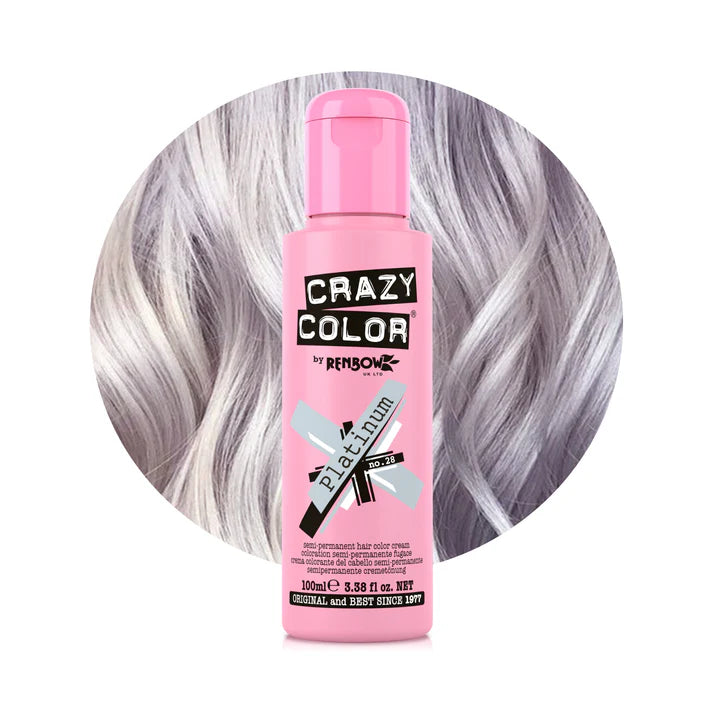Crazy Color Tinte Semi-Permanente 100ml | Color Fantasía Profesional para Cabello Decolorado