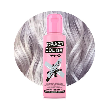 Crazy Color Tinte Semi-Permanente 100ml | Color Fantasía Profesional para Cabello Decolorado