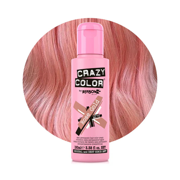Crazy Color Tinte Semi-Permanente 100ml | Color Fantasía Profesional para Cabello Decolorado