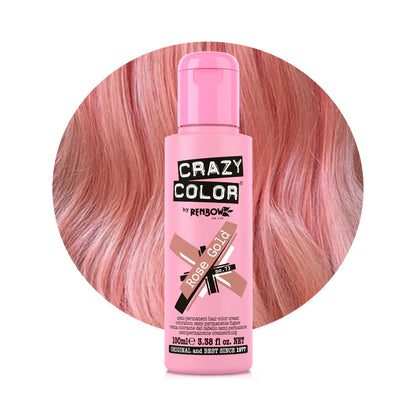 Crazy Color Tinte Semi-Permanente 100ml | Color Fantasía Profesional para Cabello Decolorado