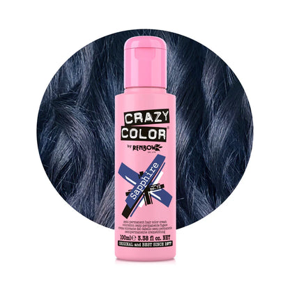 Crazy Color Tinte Semi-Permanente 100ml | Color Fantasía Profesional para Cabello Decolorado