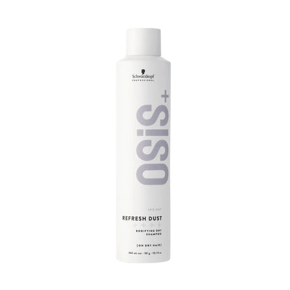 Champú seco Schwarzkopf OSiS+ Refresh Dust 300 ml que refresca el cabello y aporta volumen sin agua