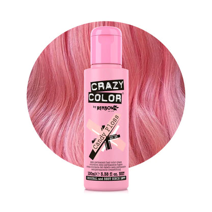 Crazy Color Tinte Semi-Permanente 100ml | Color Fantasía Profesional para Cabello Decolorado