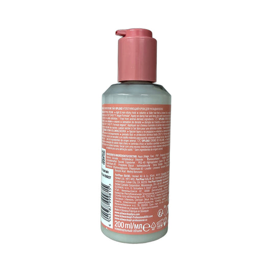 Schwarzkopf OSiS+ Upload 200 ml | Volumen y Suavidad con Fijación Media – vista trasera, ingredientes y modo de uso