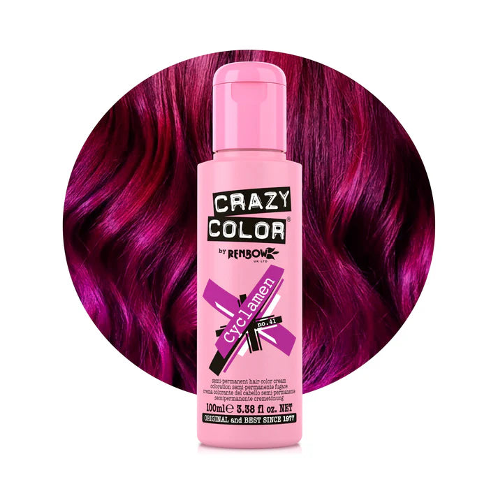 Crazy Color Tinte Semi-Permanente 100ml | Color Fantasía Profesional para Cabello Decolorado