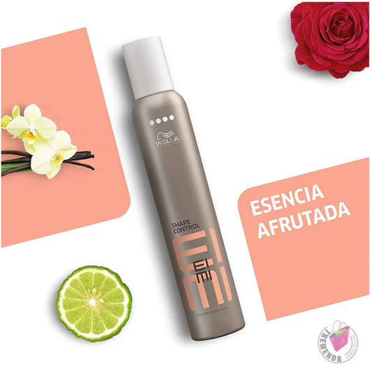 Espuma fijadora profesional Wella EIMI Shape Control para volumen
