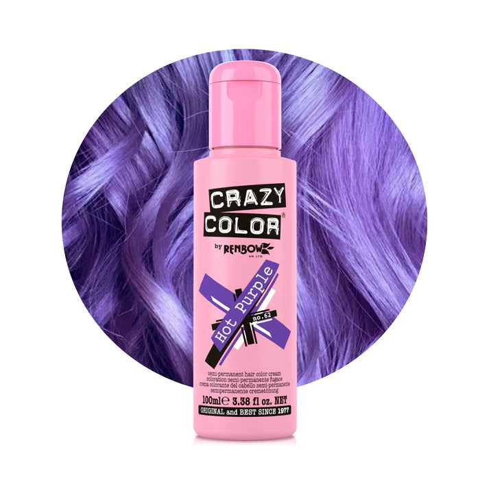 Crazy Color Tinte Semi-Permanente 100ml | Color Fantasía Profesional para Cabello Decolorado