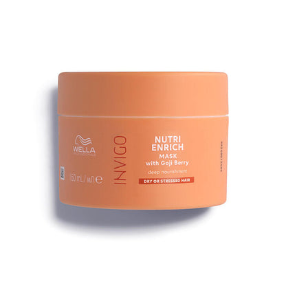 Wella Professionals INVIGO Nutri-Enrich Mascarilla – Nutrición Intensa para Cabello Seco o Dañado – producto profesional de peluquería