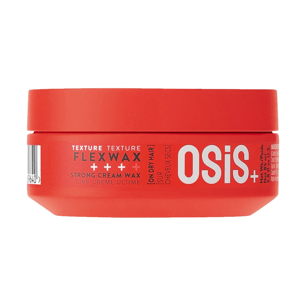 Cera de peinado Schwarzkopf OSiS+ Flexwax 85 ml con fijación fuerte y acabado flexible