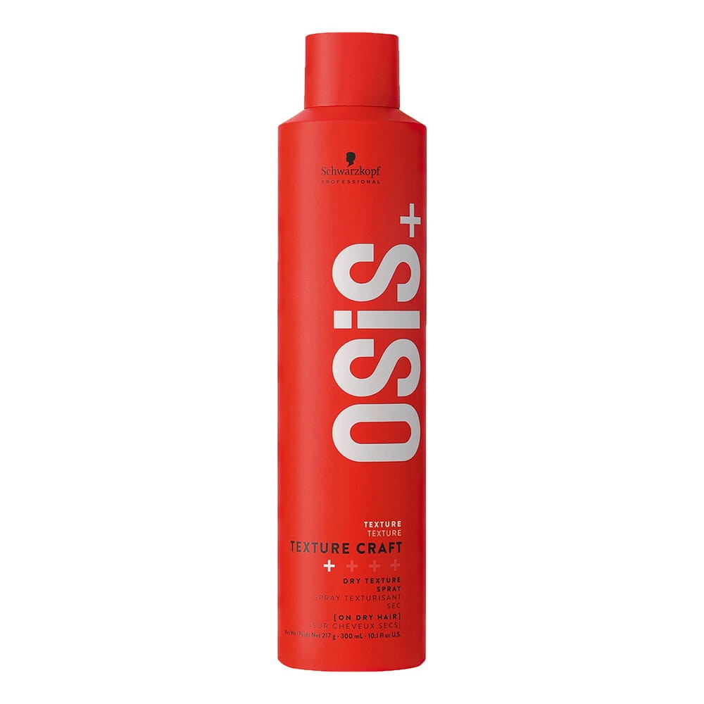 Spray texturizante Schwarzkopf OSiS+ Texture Craft 300 ml para volumen, textura y efecto natural