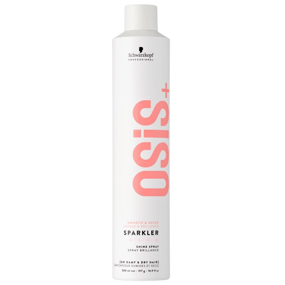 Spray de brillo Schwarzkopf OSiS+ Sparkler para un acabado luminoso y suave sin apelmazar